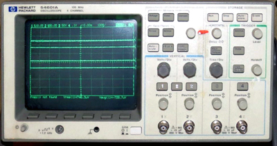 Agilent 54601A Oscilloscopes 1 Agilent 54601A Oscilloscopes