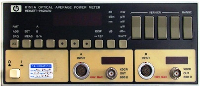 Agilent 8152A Optical Meter 1 Agilent 8152A Optical Meter