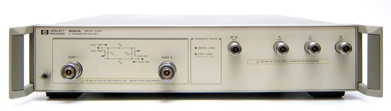 Agilent 85047A Network Analyzer 1 Agilent 85047A Network Analyzer