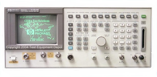 Agilent 8924C Communications Analyzer 1 Agilent 8924C Communications Analyzer