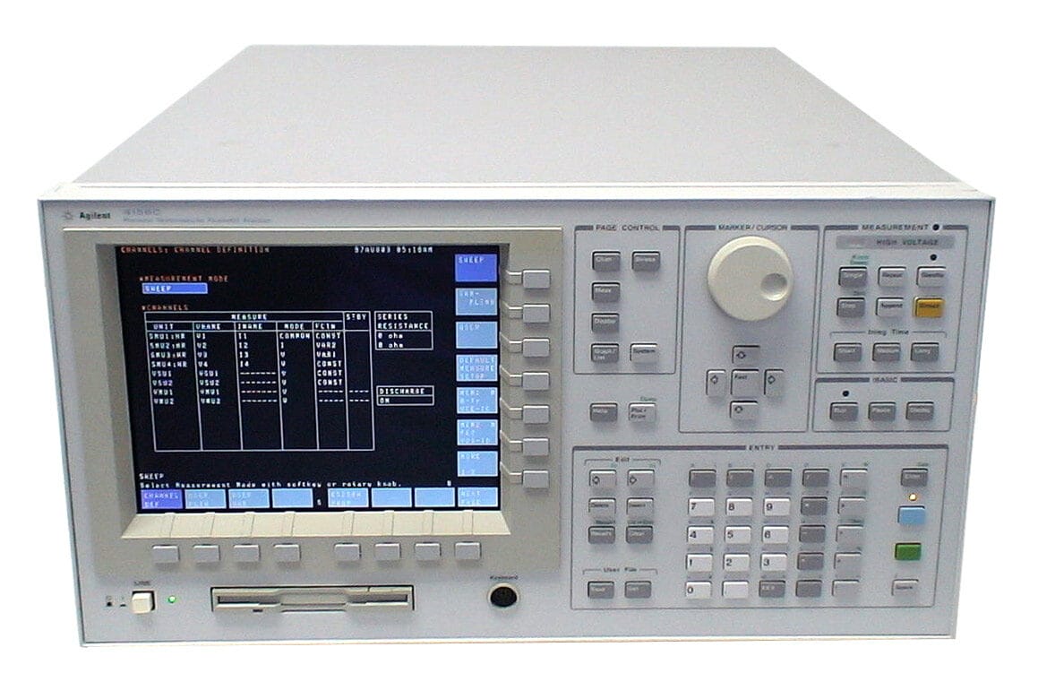 Agilent 4156C Precision Semiconductor Parameter Analyzer 1 Agilent 4156C Precision Semiconductor Parameter Analyzer