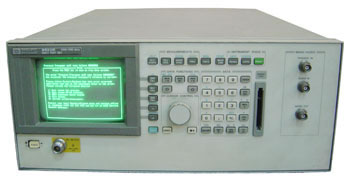 Agilent 8923B Communications Analyzer 1 Agilent 8923B Communications Analyzer