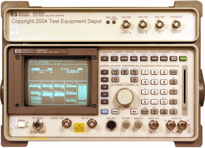 Agilent 8921A Communications Analyzer 1 Agilent 8921A Communications Analyzer