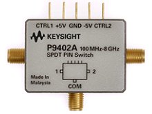 Agilent P9402A Microwave Device 1 KEYSIGHT P9402A 100 MHz TO 8 GHz SPDT PIN SWITCH