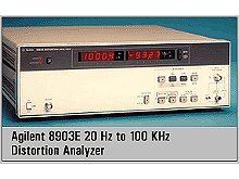 Agilent 8903E Distortion Analyzer 1 Agilent 8903E Distortion Analyzer