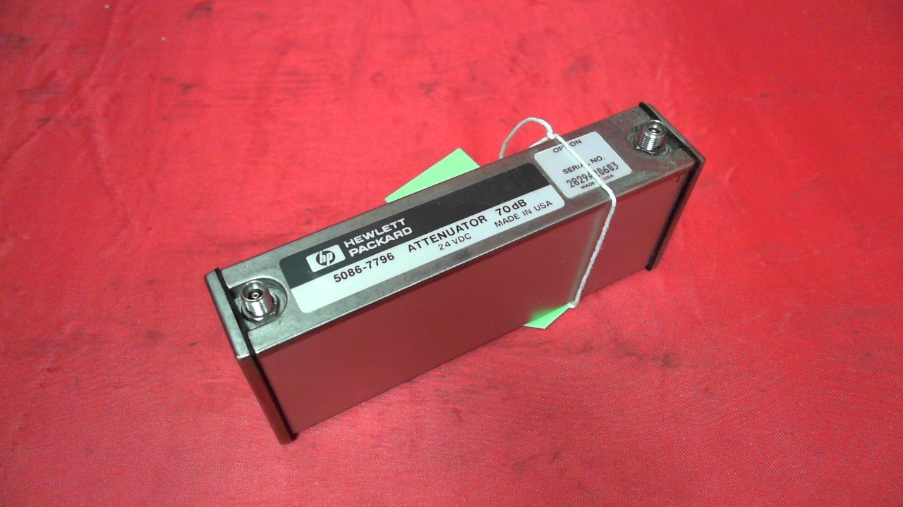 Agilent PRG-5086-7796 Attenuator | Component 1 Agilent PRG-5086-7796 Attenuator | Component