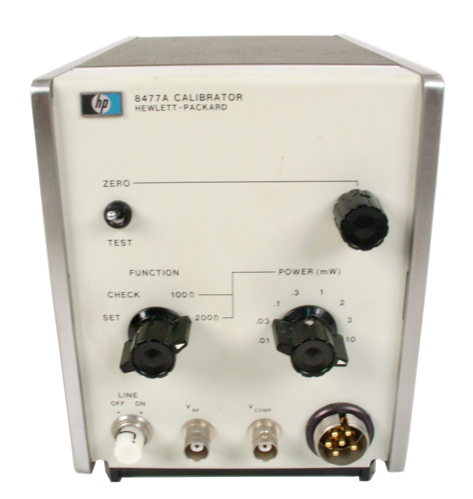 Agilent 8477A Calibrator 1 Agilent 8477A Calibrator