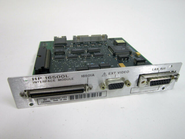 Agilent 16500L Logic Analyzer 1 Agilent 16500L Logic Analyzer