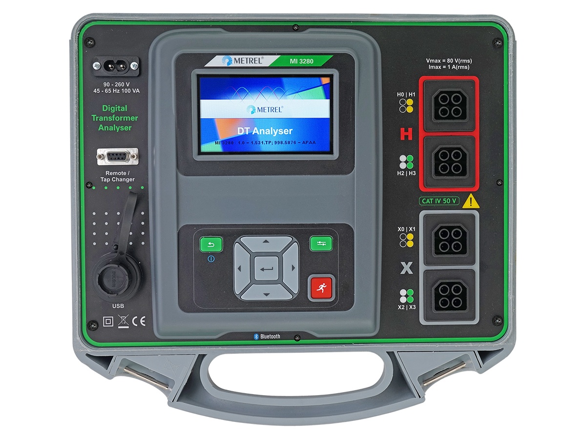 Metrel MI 3280 DT Transformer Tester 1 Metrel MI 3280 DT Transformer Tester