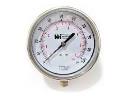 Weiss TLG Pressure Gage - 0-600PSI 1 0 600PSI