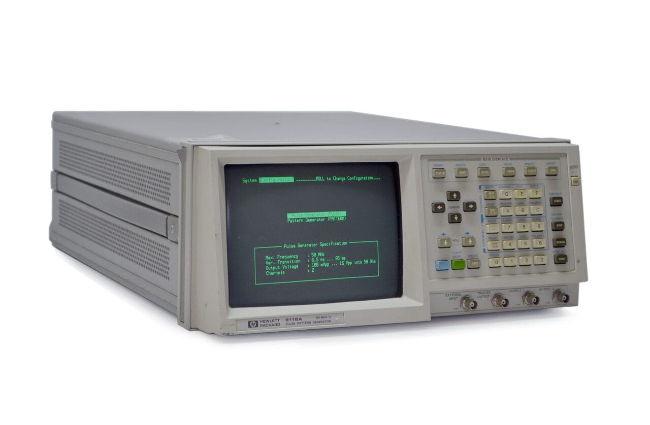 Agilent 8118A Pulse/Data Generators 1 Agilent 8118A Pulse/Data Generators