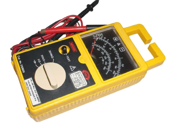 Biddle 210800 Megger / Megohmmeter - 500V 1 160639438 james g biddle megger bm 101 500v insulation continuity removebg preview