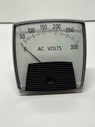Yokogawa 250244RXRX Panel Meter 2.5 inch 0-300 VAC 1 250244