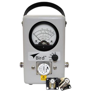 Bird 4430 RF Wattmeter .5GHz 1 4304a fixed 25 1000 mhz 5 500 watt element wattmeter removebg preview