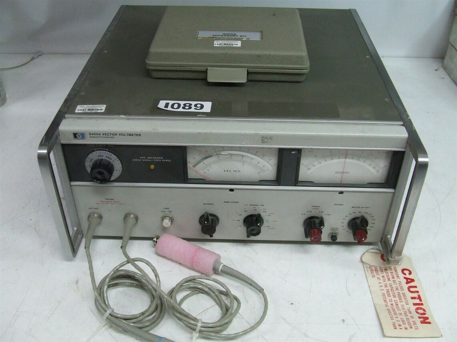 Agilent 3581C Voltmeter 1 Agilent 3581C Voltmeter