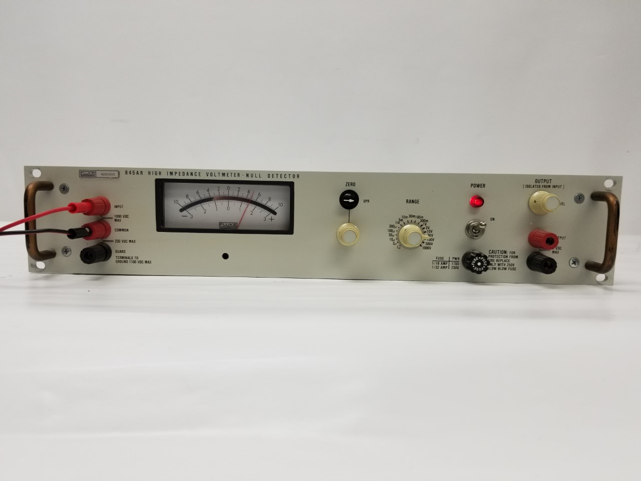 Fluke 845AR Meters 2 Fluke 845AR Meters