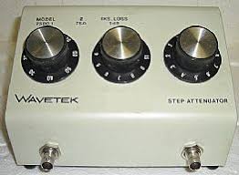 Wavetek 7580.1 Attenuator - 81dB/.1dB Step 1 A7580 1