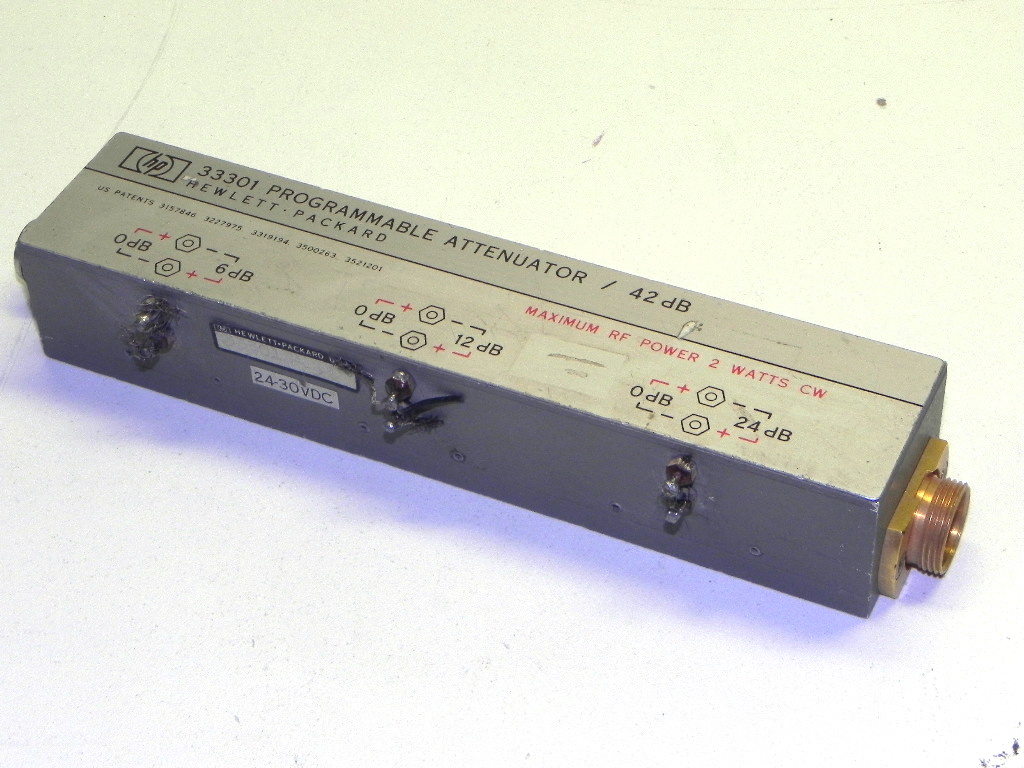 Agilent Technologies 33301A Attenuator - 42dB 1 Agilent Technologies 33301A Attenuator - 42dB