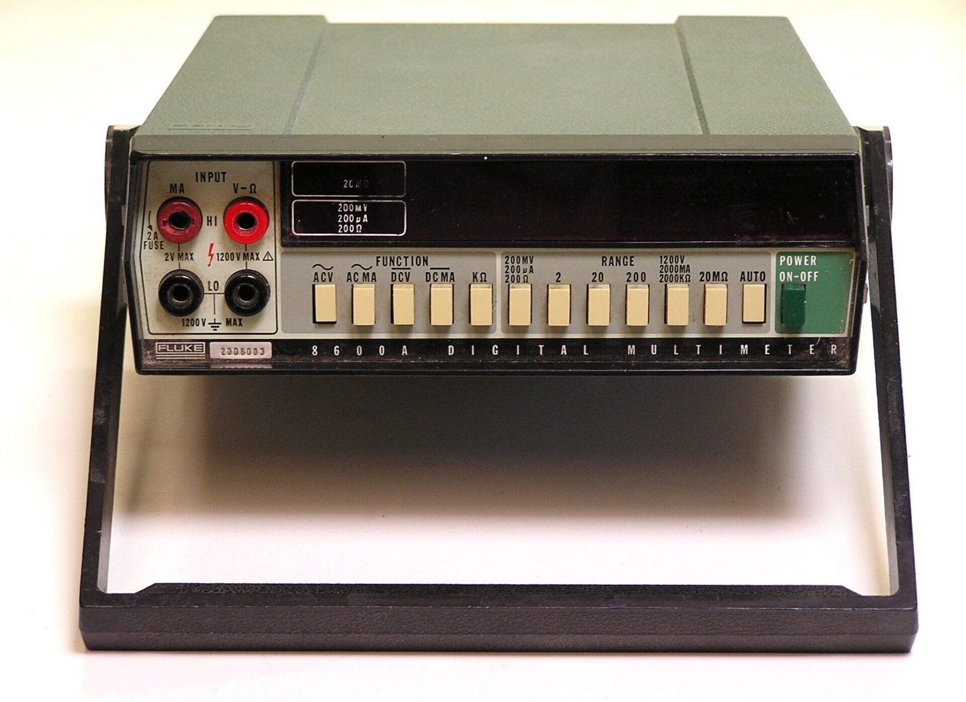 Fluke 8600A Multimeter 1 Fluke 8600A Multimeter