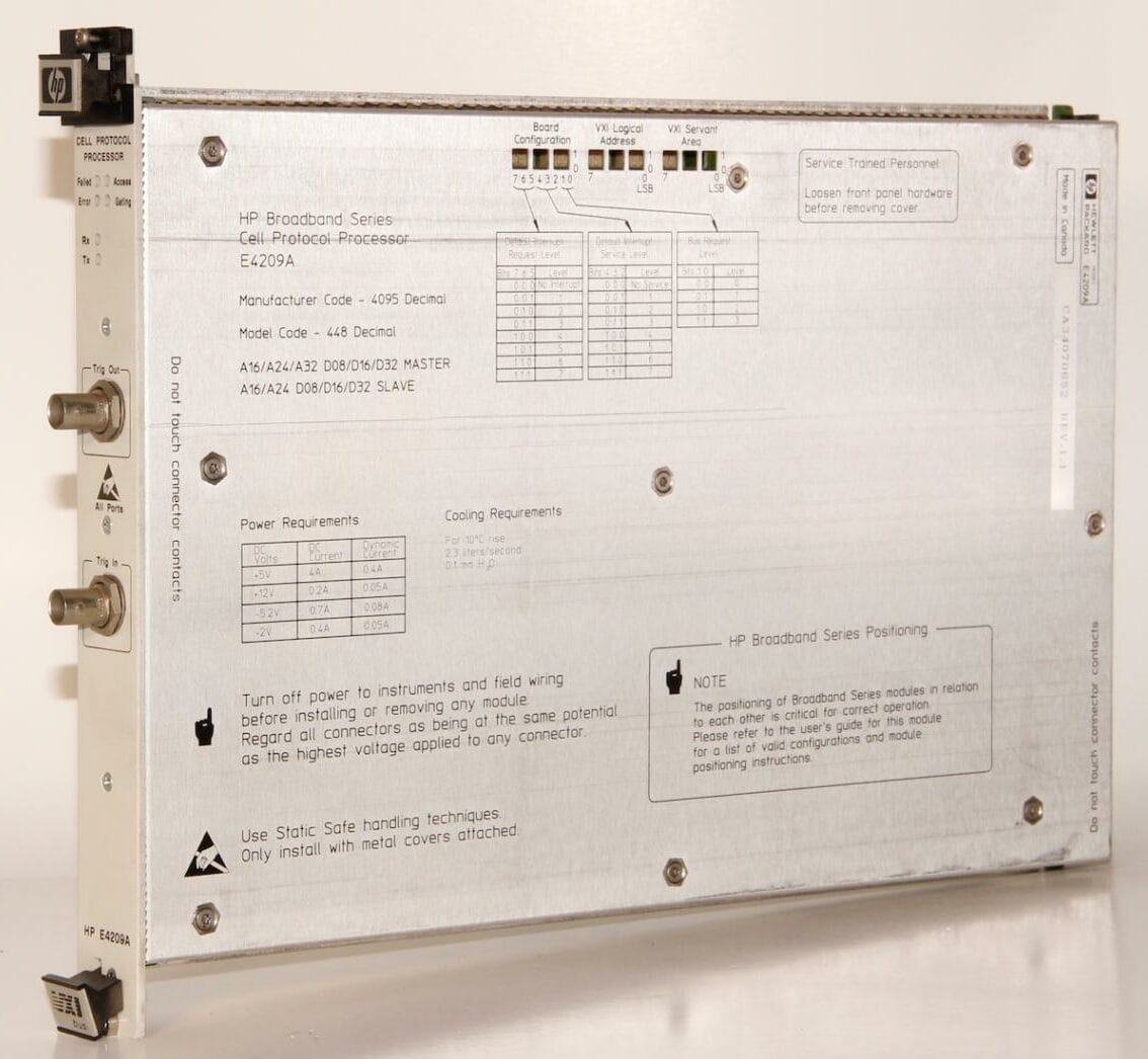Agilent E4209A VXI 1 Agilent E4209A VXI