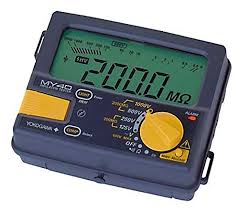 Yokogawa MY40-01 Megohmmeter, 125/250/500/1000V / Digital Insulation Tester 1 MY40 01