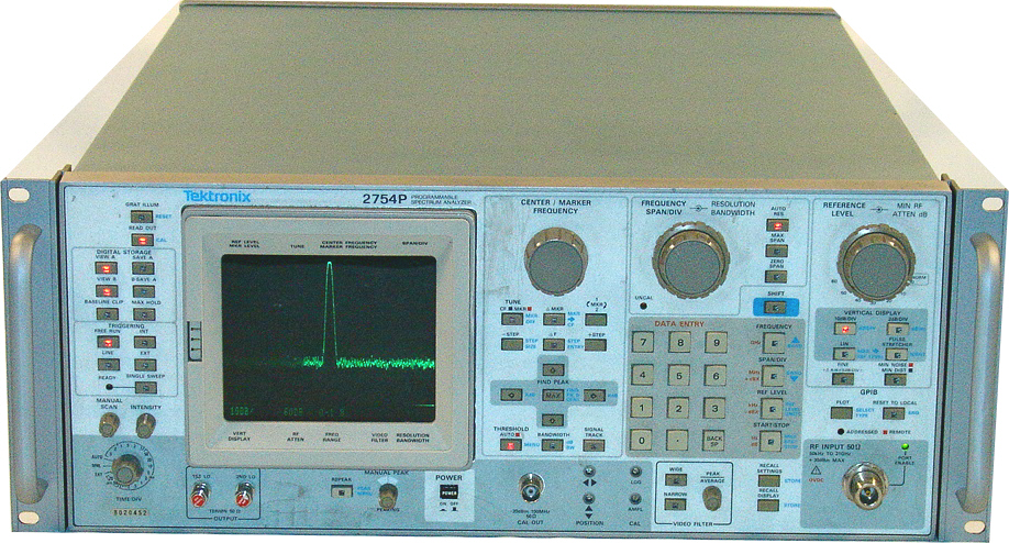 Tektronix 2754P Spectrum Analyzers 1 Tektronix 2754P Spectrum Analyzers