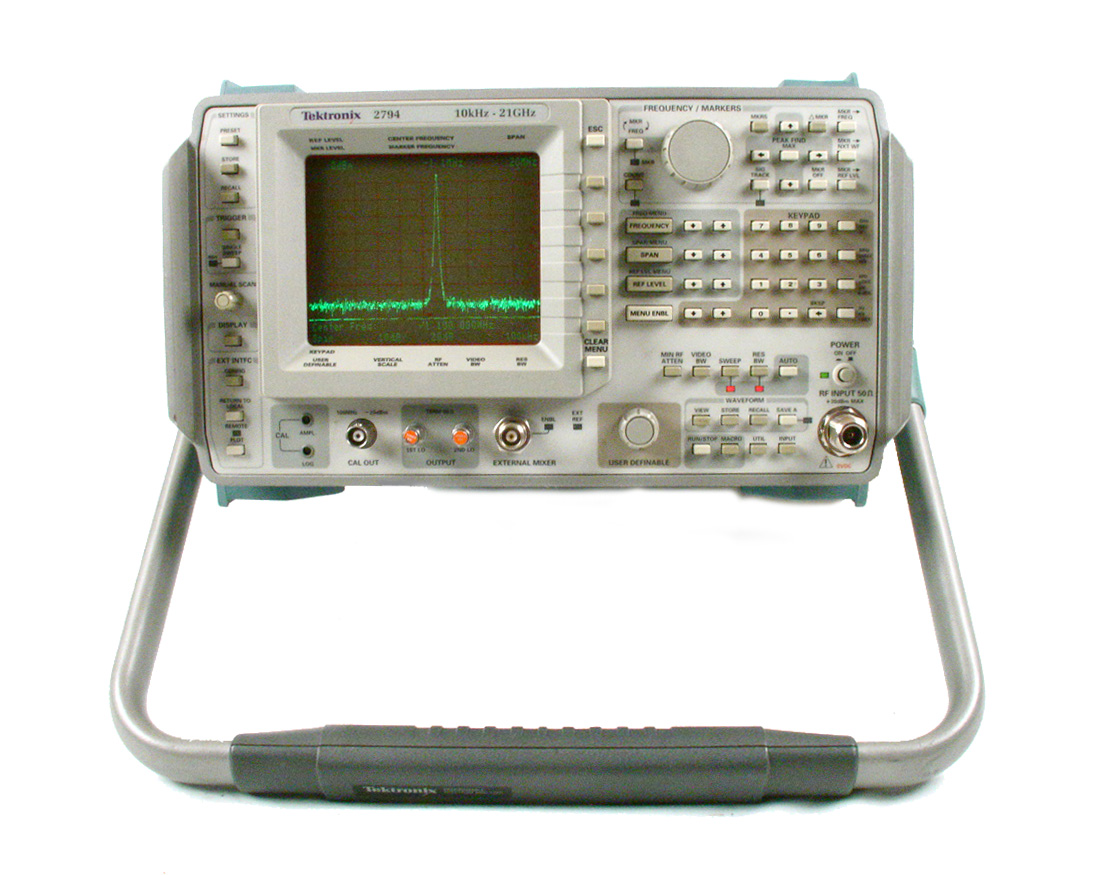 Tektronix 2794 Spectrum Analyzers 1 Tektronix 2794 Spectrum Analyzers