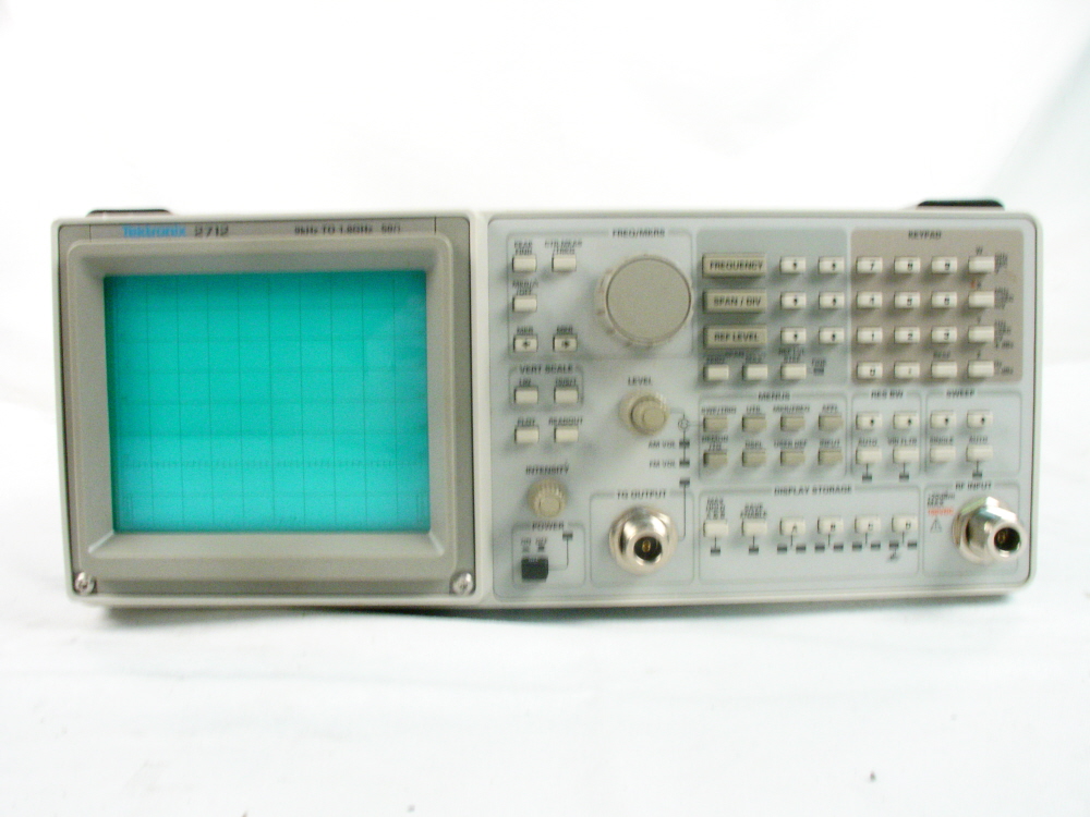 Tektronix 2712 Spectrum Analyzers 1 Tektronix 2712 Spectrum Analyzers