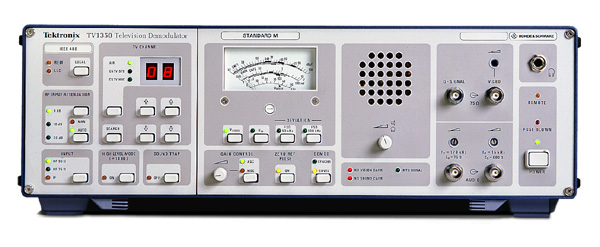 Tektronix TV1350 Video Products 1 Tektronix TV1350 Video Products