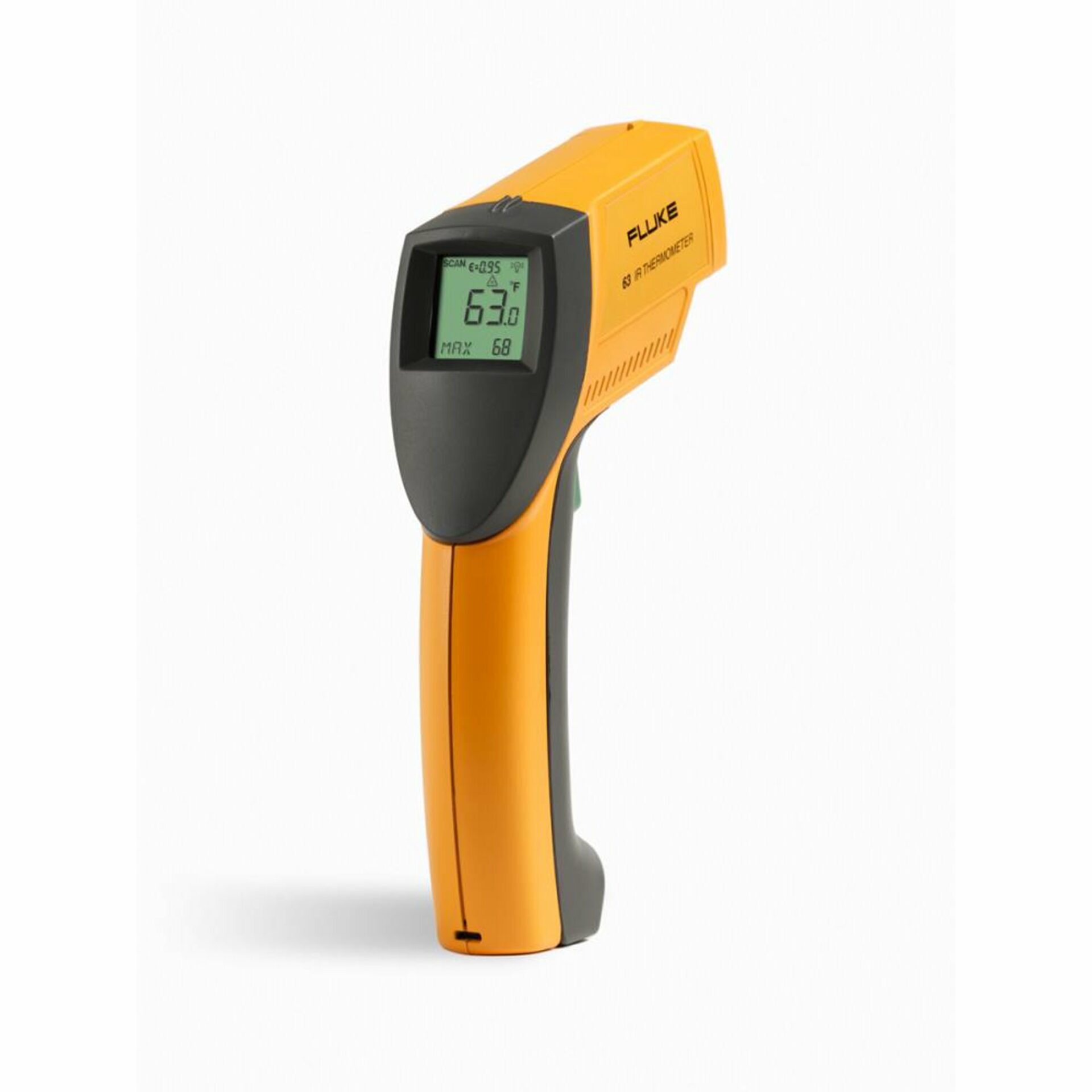 Fluke 63 Thermometer - Infrared Handheld - -32 to 535deg C 1 FLUKE 63 Thermometer - Infrared Handheld - -32 to 535deg C