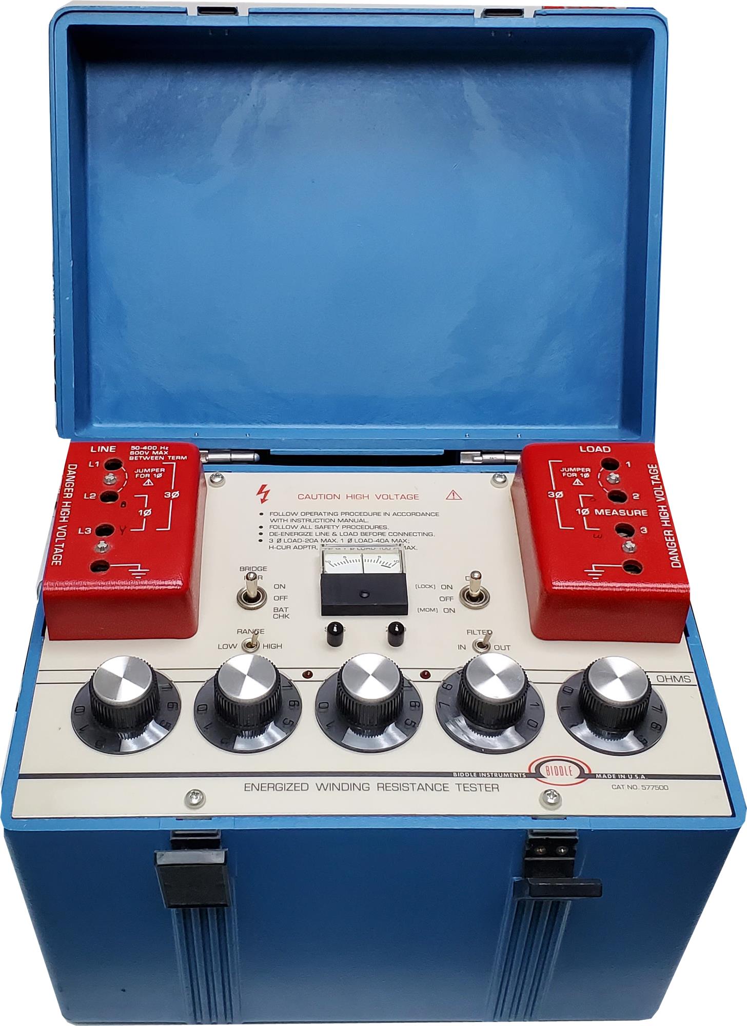 Biddle 577500 Energized Winding Resistance Tester 1 prod 577500