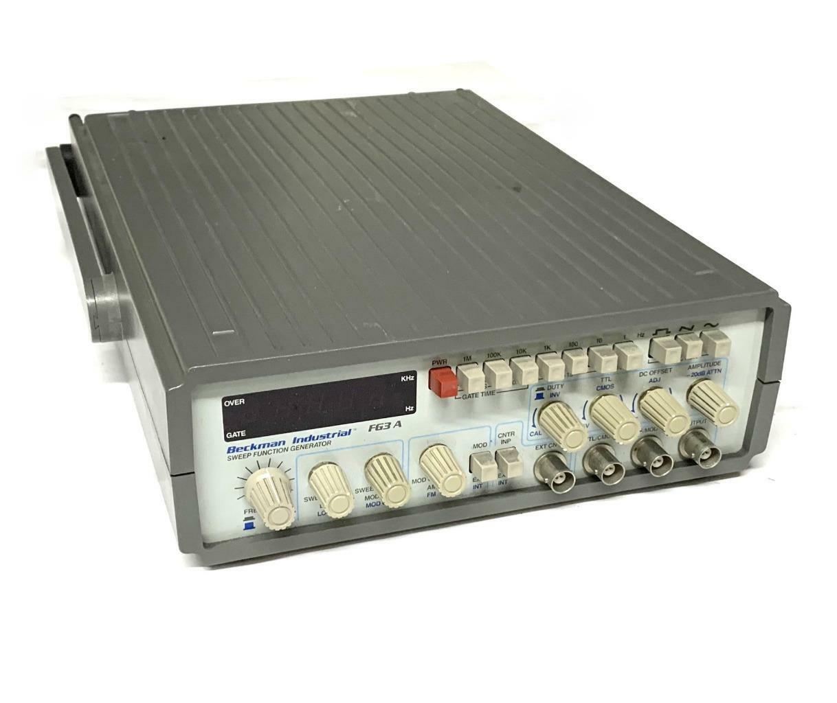 BECKMAN FG3A Function Generator 1 s l1600 3 1