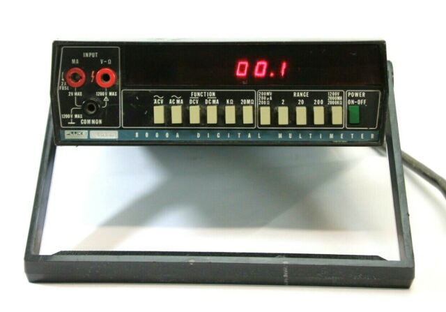 Fluke 8600A Multimeter 2 Fluke 8600A Multimeter