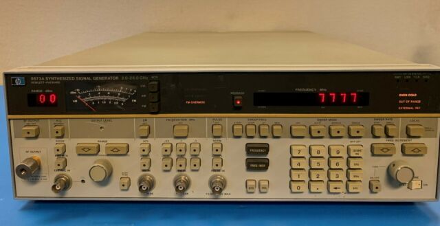 Agilent 8673A Signal Gen/Synthesizers/Sweepers 1 Agilent 8673A Signal Gen/Synthesizers/Sweepers
