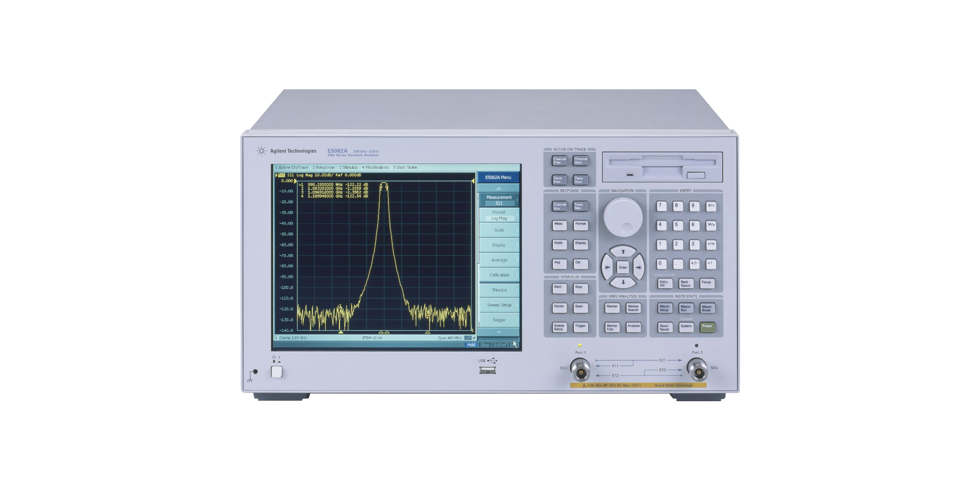 Agilent Technologies E5061A Network Analyzer - 1.5GHz 1 Agilent Technologies E5061A Network Analyzer - 1.5GHz