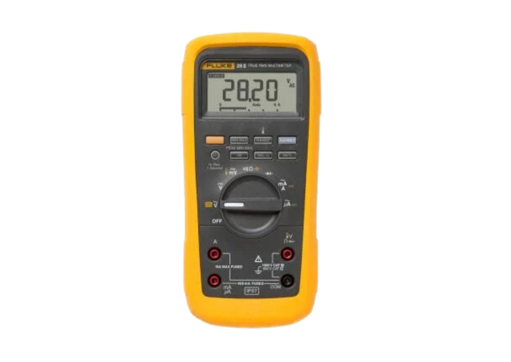Fluke 28II Multimeter Digital HH 3.5 Digit - 28-2 / 28 II 1 Fluke 28 II Rugged Digital Multimeter