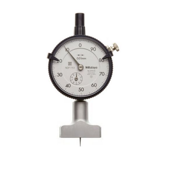 Mitutoyo 7210 Depth Gage - Dial - Absolute - 0-10mm x 0.015mm 1 Mitutoyo 7210 Depth Gage - Dial - Absolute - 0-10mm x 0.015mm