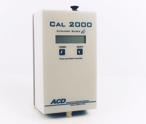 ACD Cal 2000 Calibration Gas Instrument 1 CAL 2000 Gas Calibrator