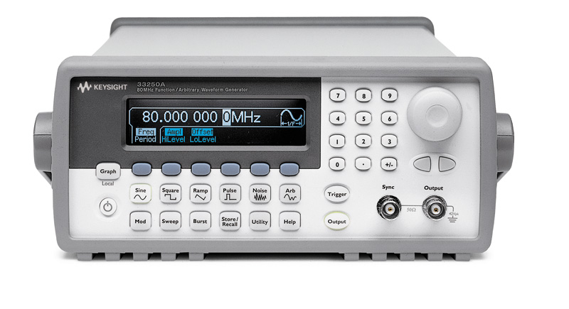 Keysight 33250A Function/Arbitrary Waveform Generator (Agilent) 1 Keysight 33250A Function/Arbitrary Waveform Generator