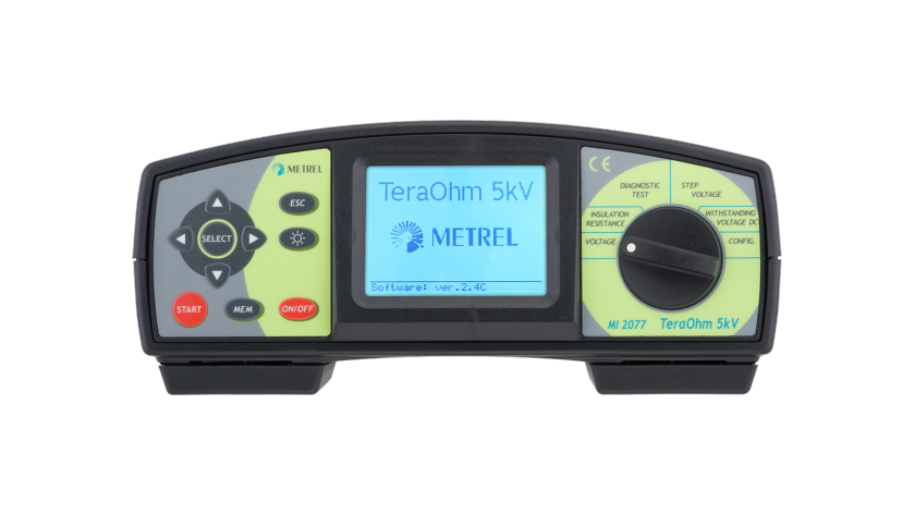 Metrel MI 2077 Earth Tester / Insulation Tester, TeraOhm 5kV 1 0322589001491463514