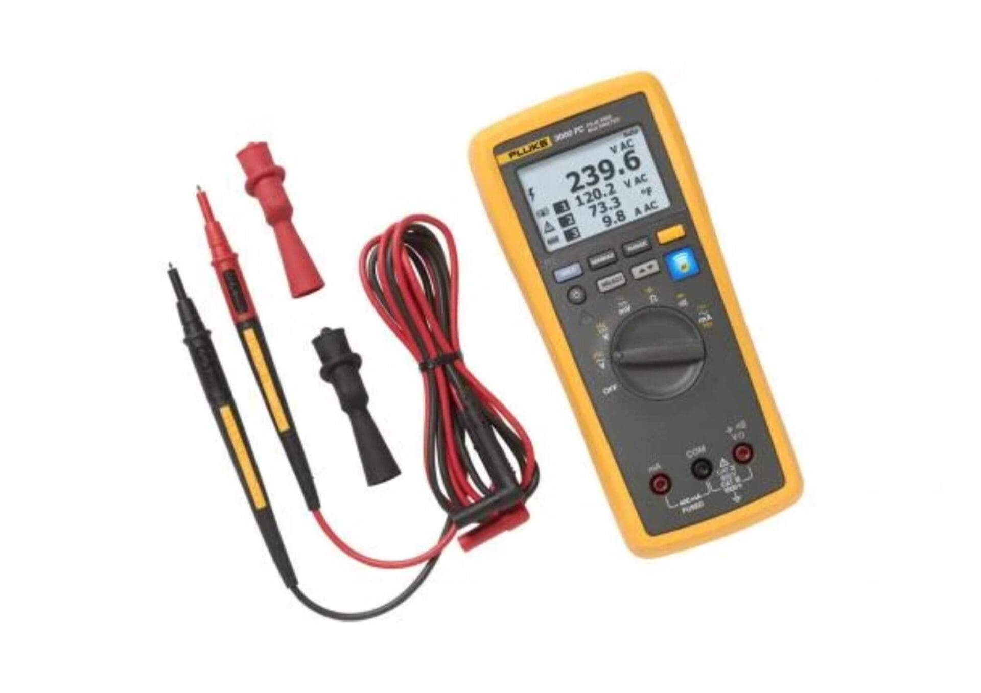 Fluke 3000 FC True RMS Multimeter 1 Fluke 3000 FC Series Wireless Multimeter