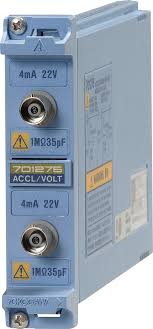 Yokogawa 701275 2-Ch Acceleration / Voltage Module (w Anti-Aliasing Filter) 1 701275