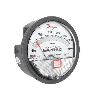 Dwyer 2300-0 Magnehelic Differential Pressure Gauge 1 Dwyer 2300-0
