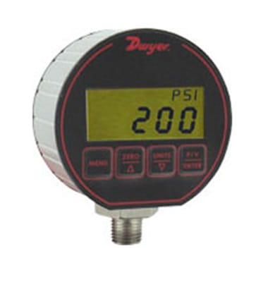 Dwyer DPGA-00 Digital Vacuum Gage - 30 to 0in Hg - 41D942 1 Dwyer DPGA