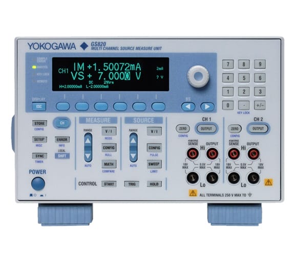 Yokogawa GS820 Multi Channel Source Measure Unit 1 Yokogawa GS820