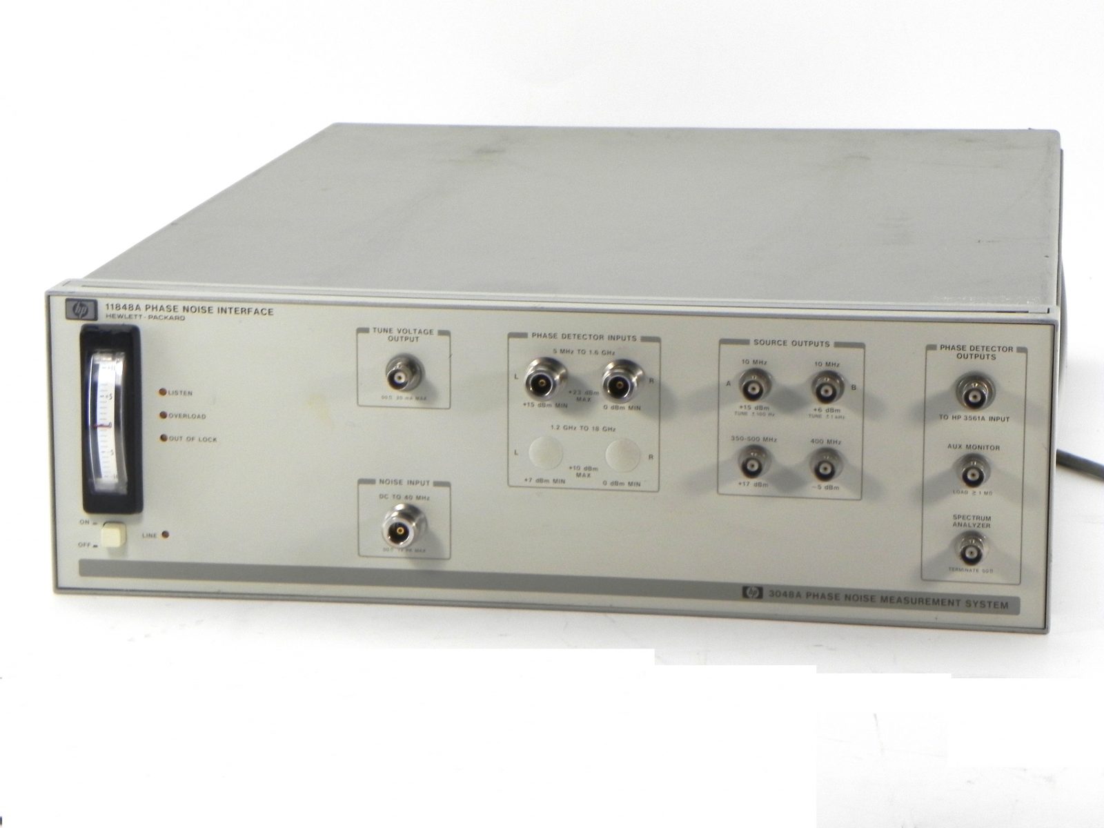 Keysight 11848A Phase Noise Interface (Agilent) 1 KEYSIGHT 11848A PHASE NOISE INTERFACE