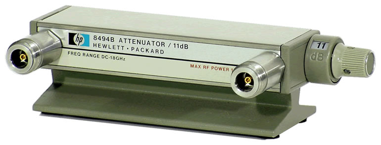 Keysight 8494B Dc TO 18 GHz Attenuator; 11 dB 002 (Agilent) 1 KEYSIGHT 8494B Dc TO 18 GHz ATTENUATOR; 11 dB 002