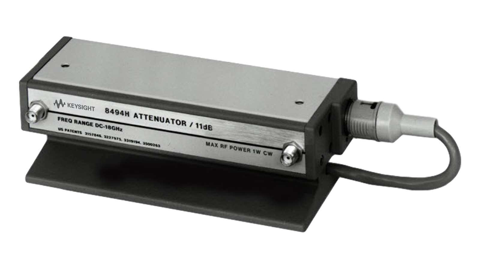 Keysight 8494H Dc TO 18 GHz Attenuator; 11 dB 002 016 (Agilent) 1 KEYSIGHT 8494H Dc TO 18 GHz ATTENUATOR; 11 dB 002 016