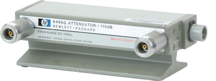 Keysight 8496G Dc TO 4 GHz Attenuator; 110 dB 001 (Agilent) 1 KEYSIGHT 8496G Dc TO 4 GHz ATTENUATOR; 110 dB 001