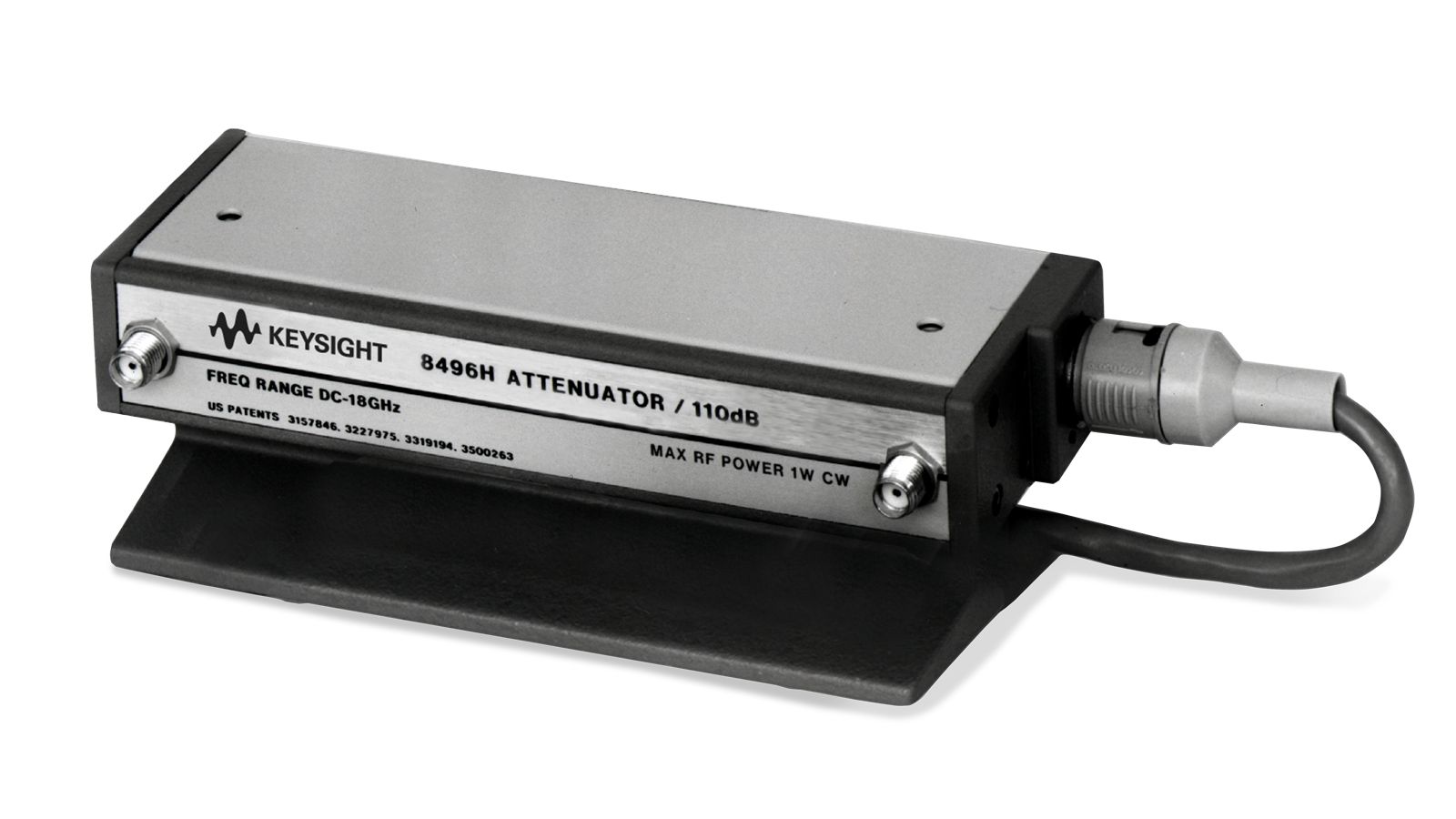 Keysight 8496H Dc TO 18 GHz Attenuator; 110 dB 002 016 (Agilent) 1 KEYSIGHT 8496H Dc TO 18 GHz ATTENUATOR; 110 dB 002 016